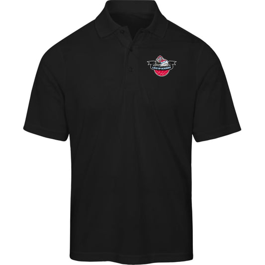 Men's Lace Up Polo